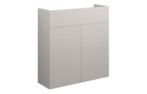 Eden 600mm Slim Basin Unit - Matt Dove Grey (Grey Cab)